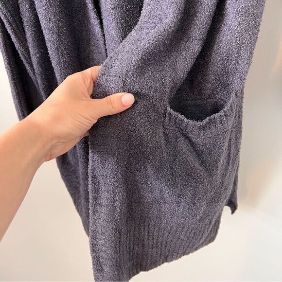 Barefoot dreams hooded open front cardigan jacket‎ - Picture 3 of 9